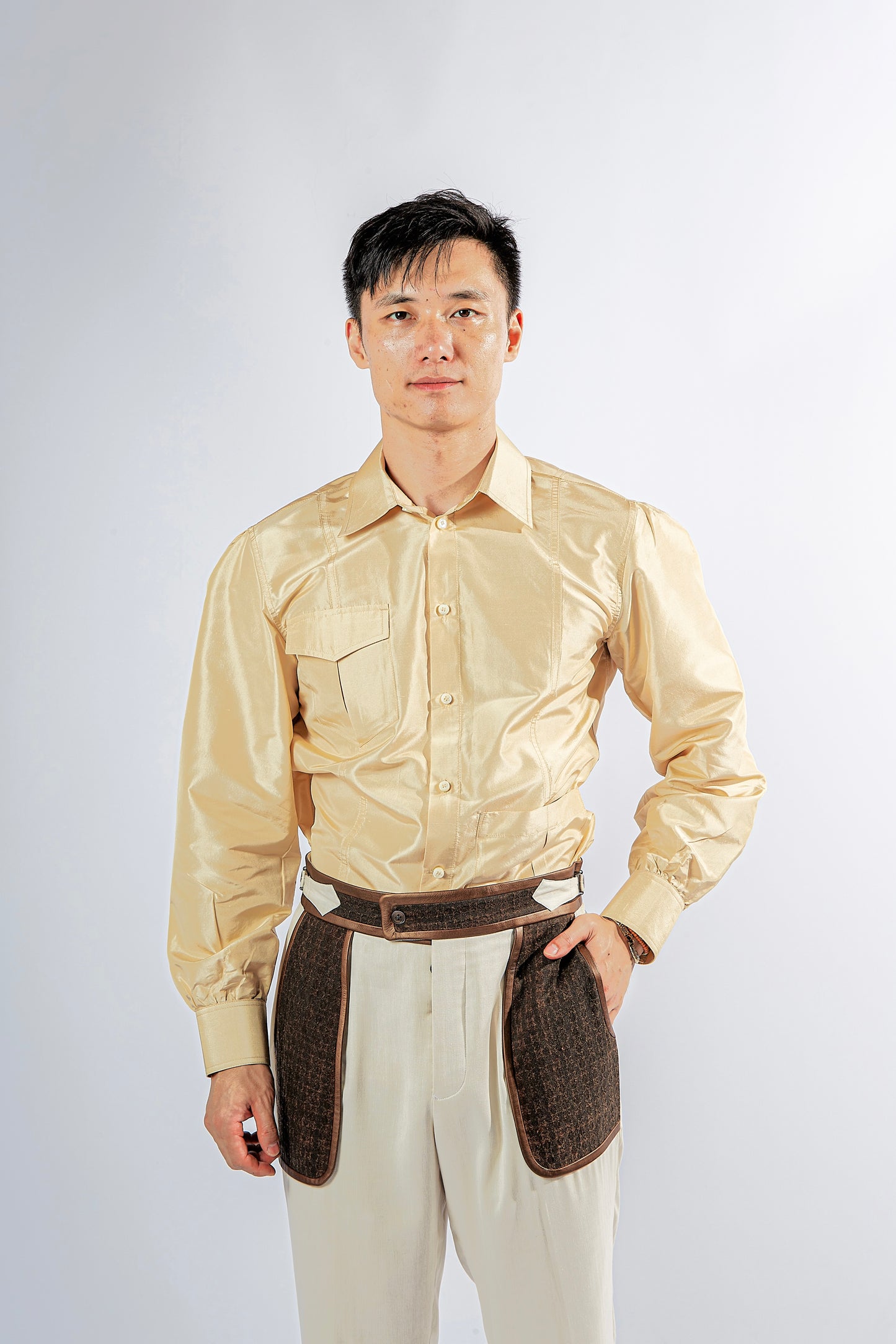 silk shirt