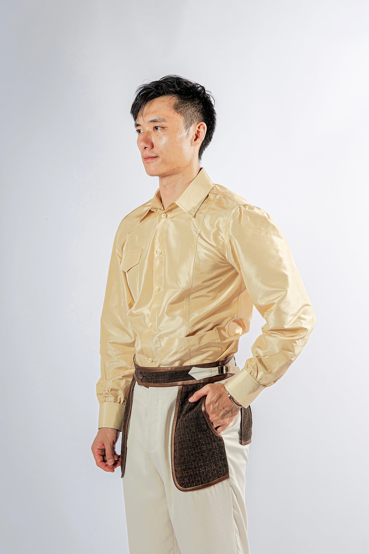 silk shirt