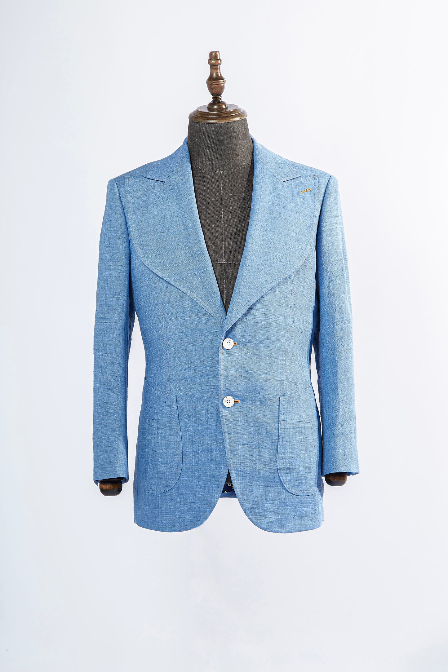 tussah silk suit