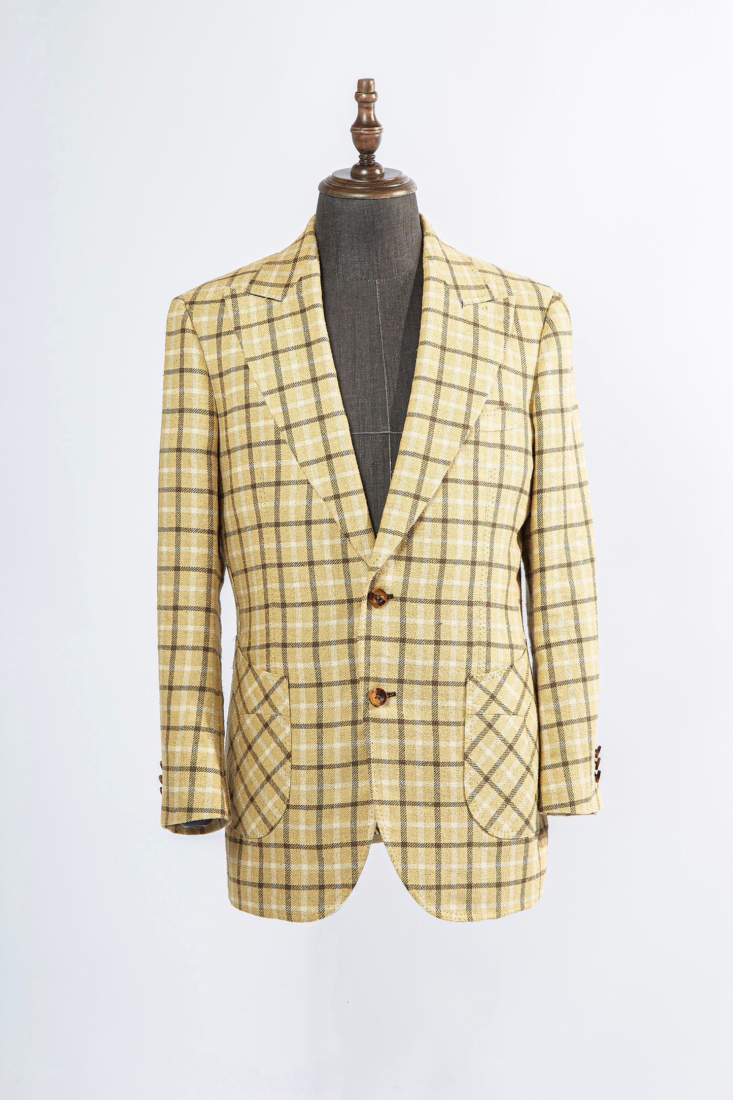 tussah silk suit