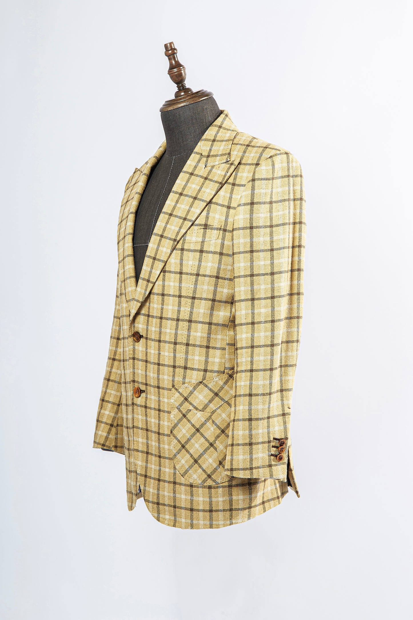 tussah silk suit