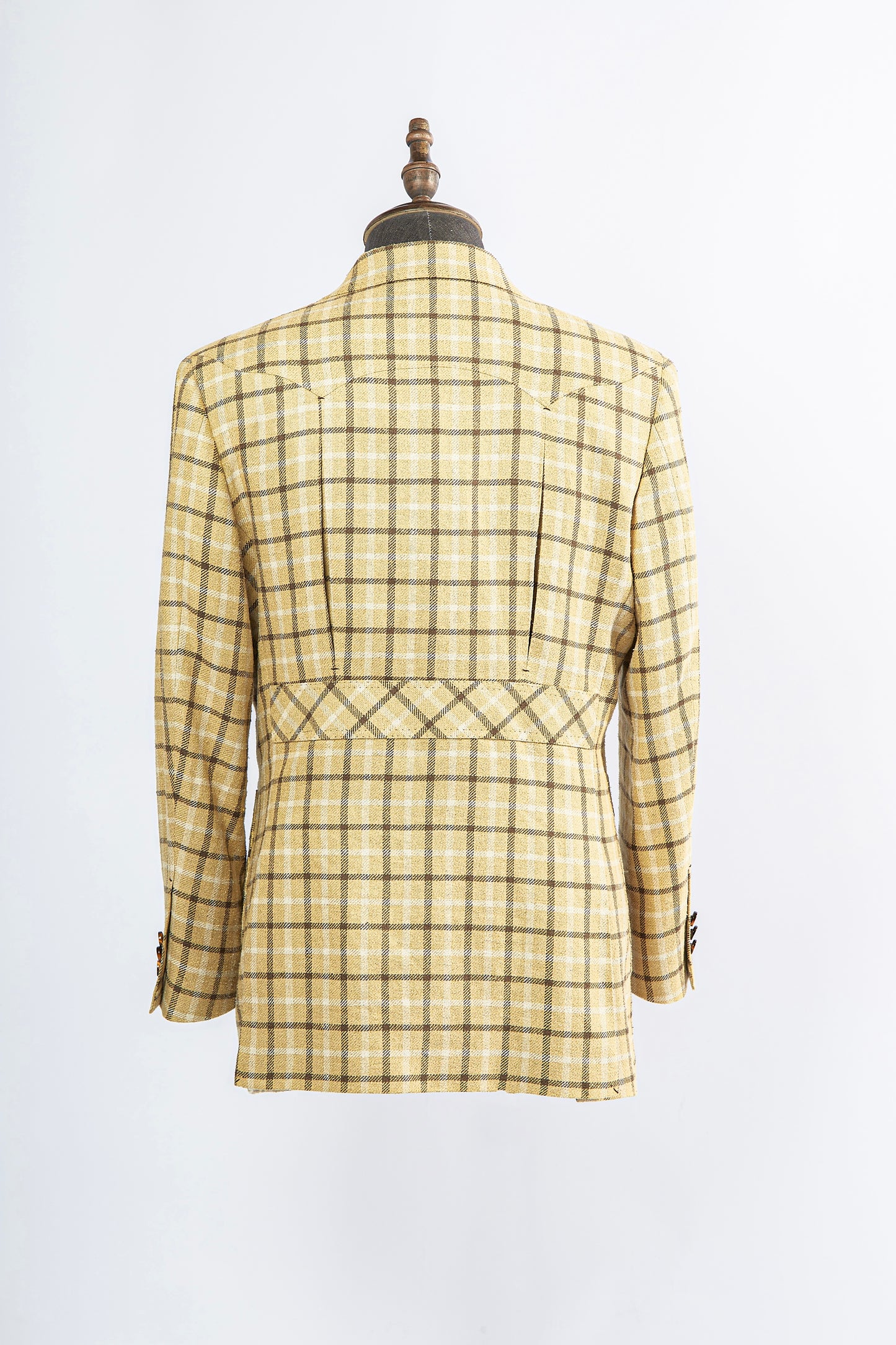 tussah silk suit