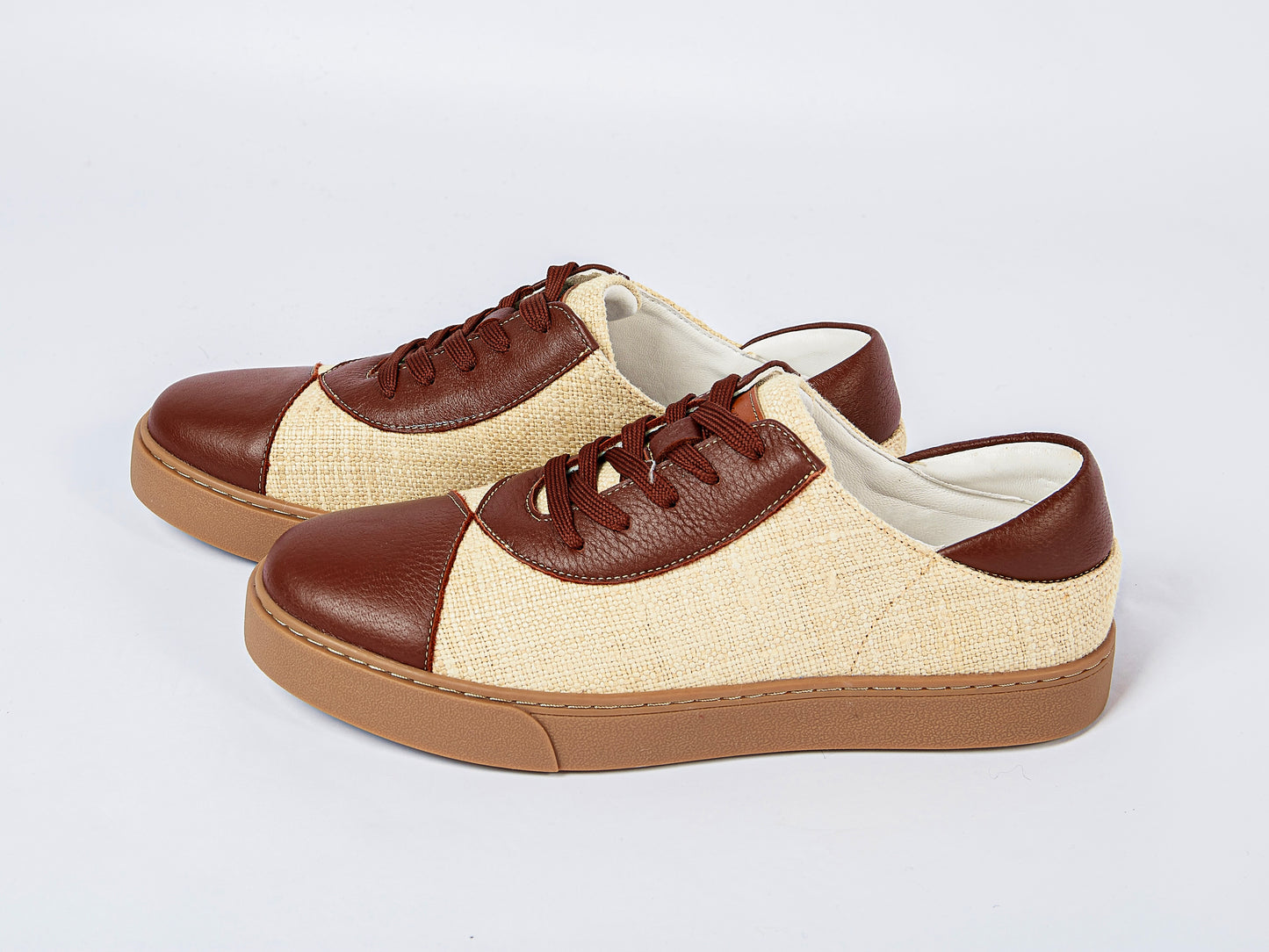 tussah silk sneakers