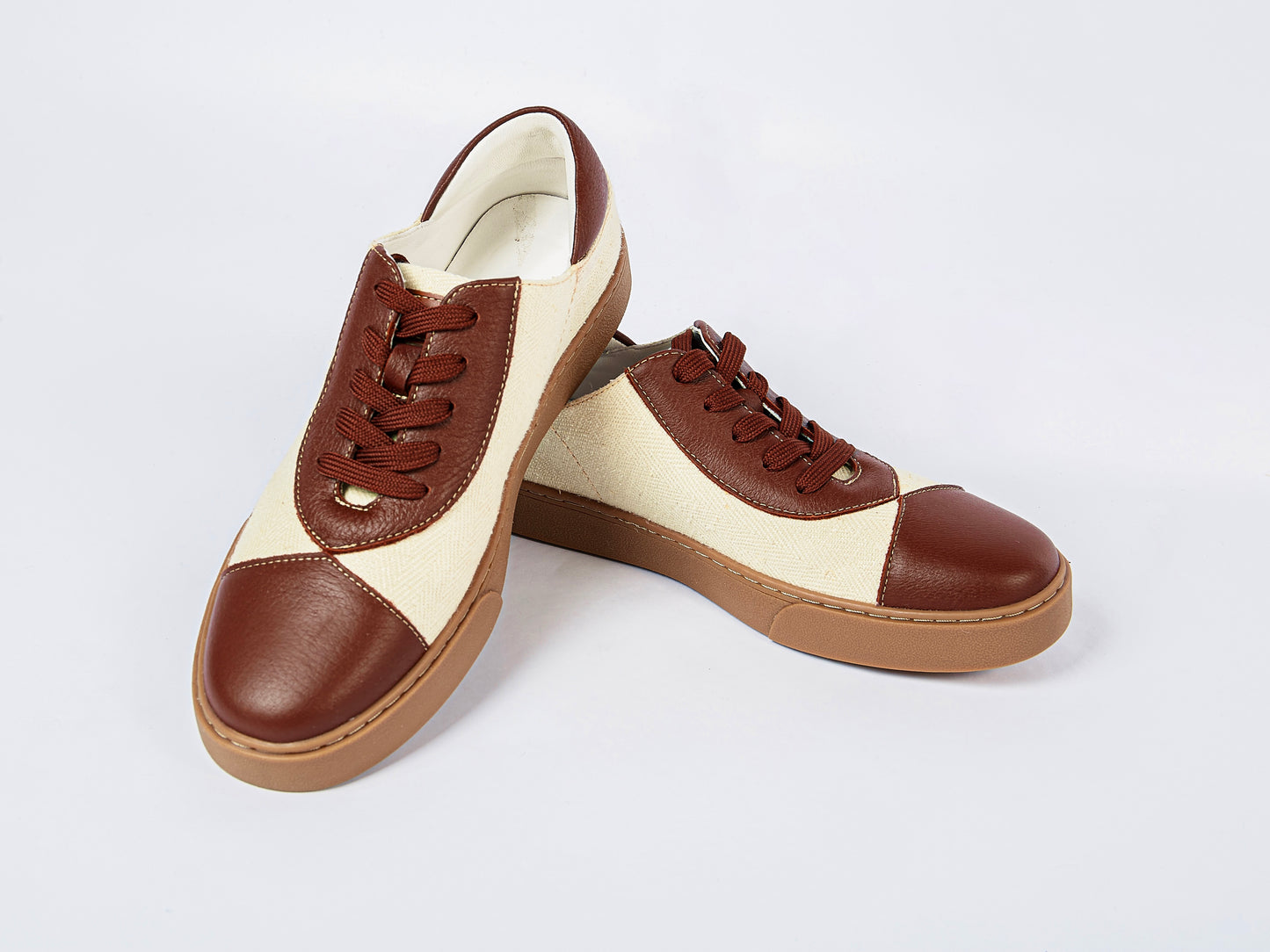 tussah silk sneakers