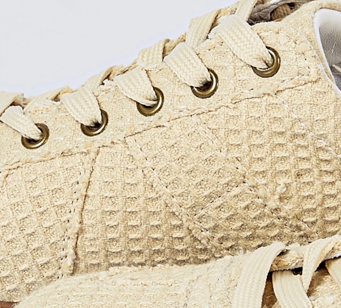 tussah silk trainer
