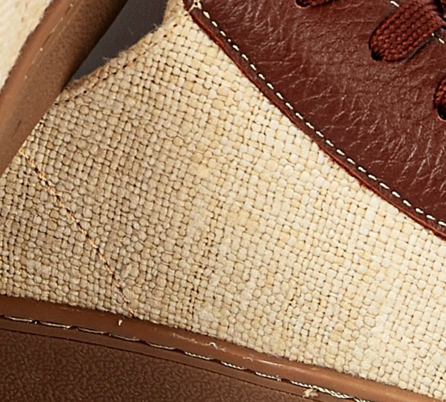 tussah silk sneakers