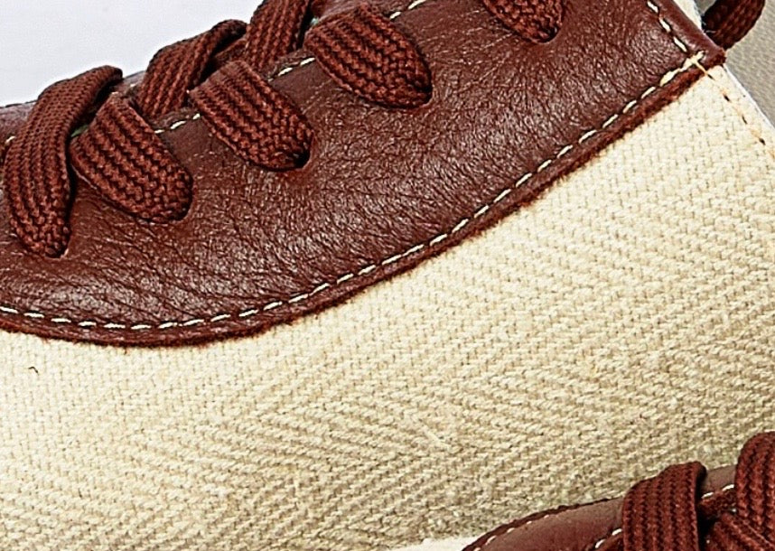 tussah silk sneakers