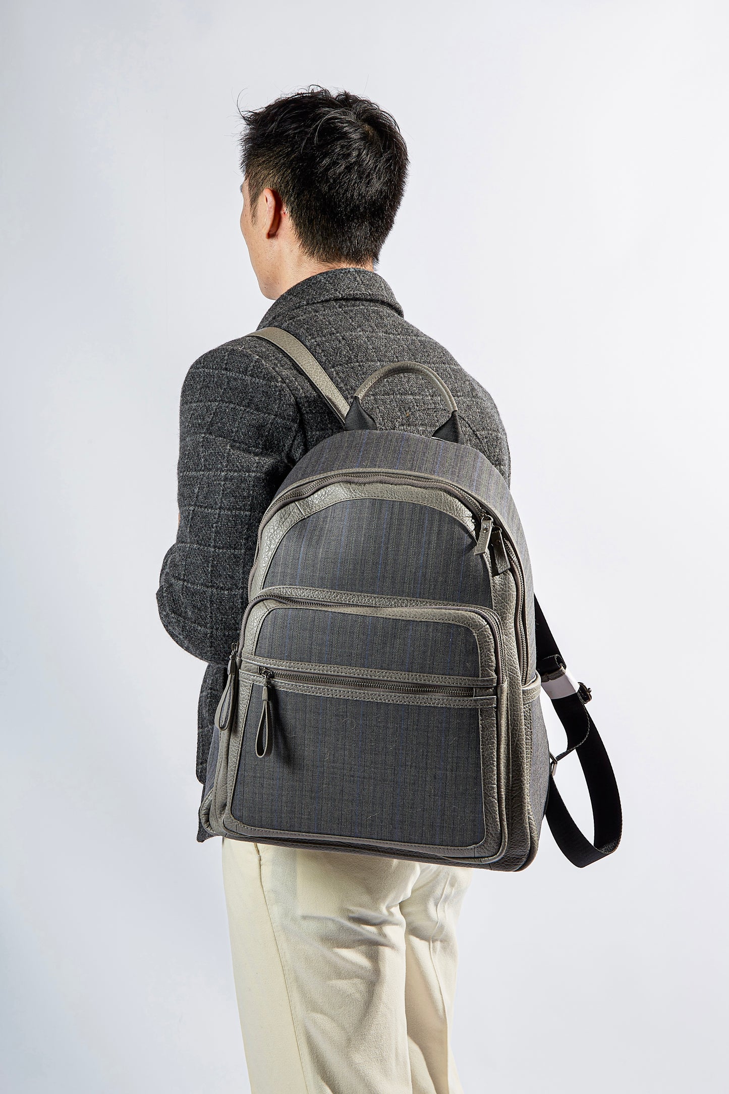 Scabal wool backpack