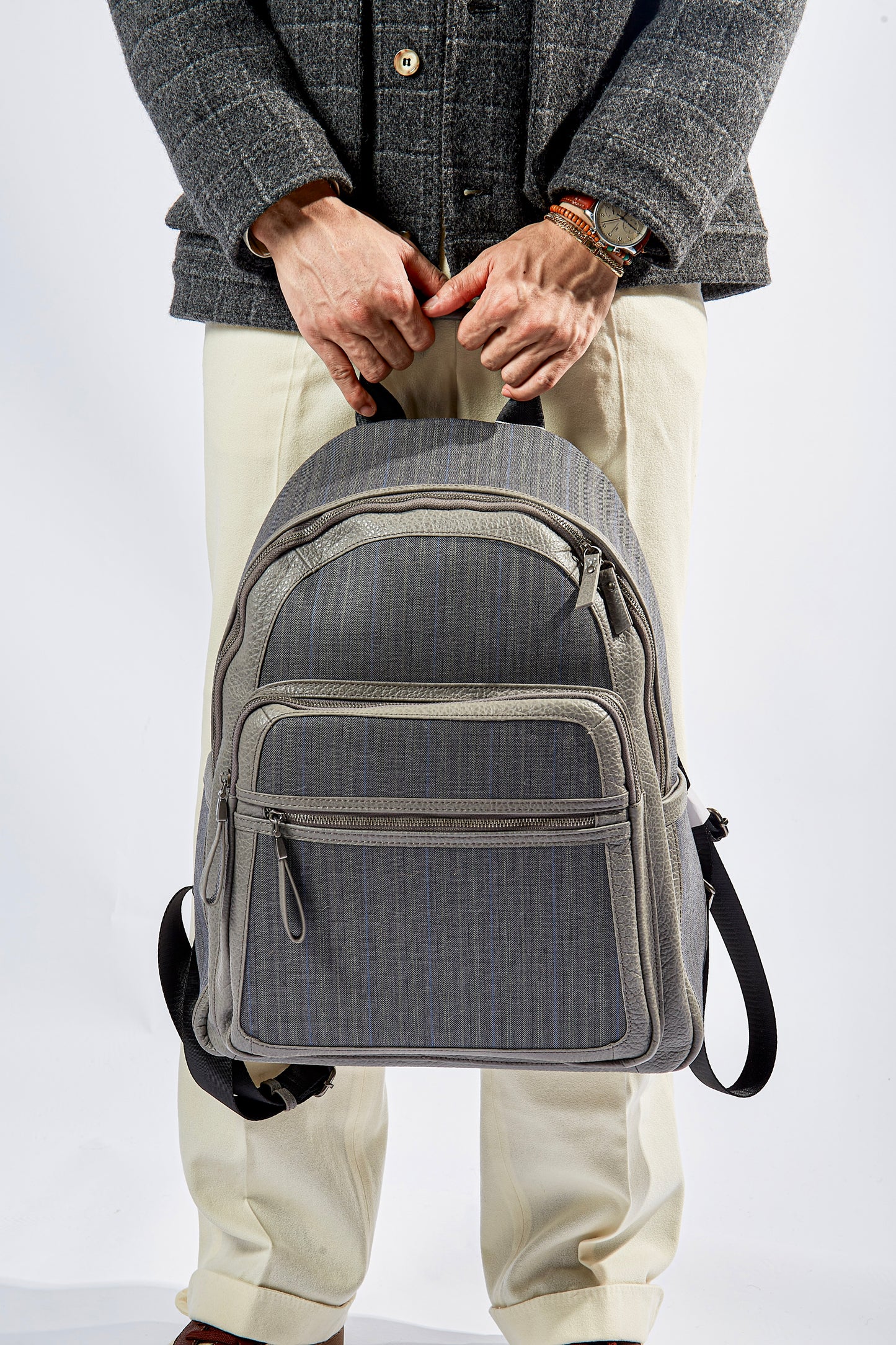 Scabal wool backpack