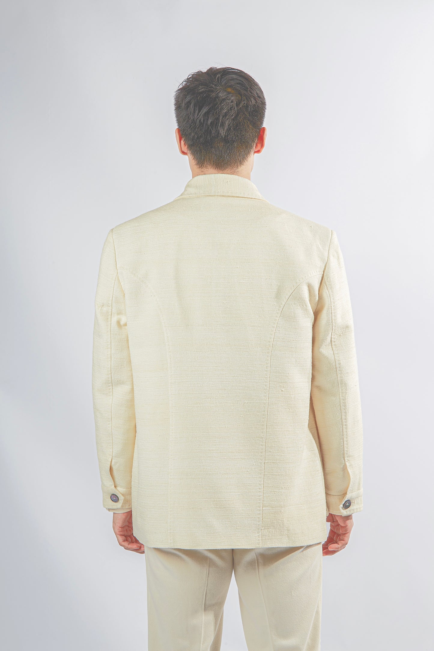 tussah silk jacket