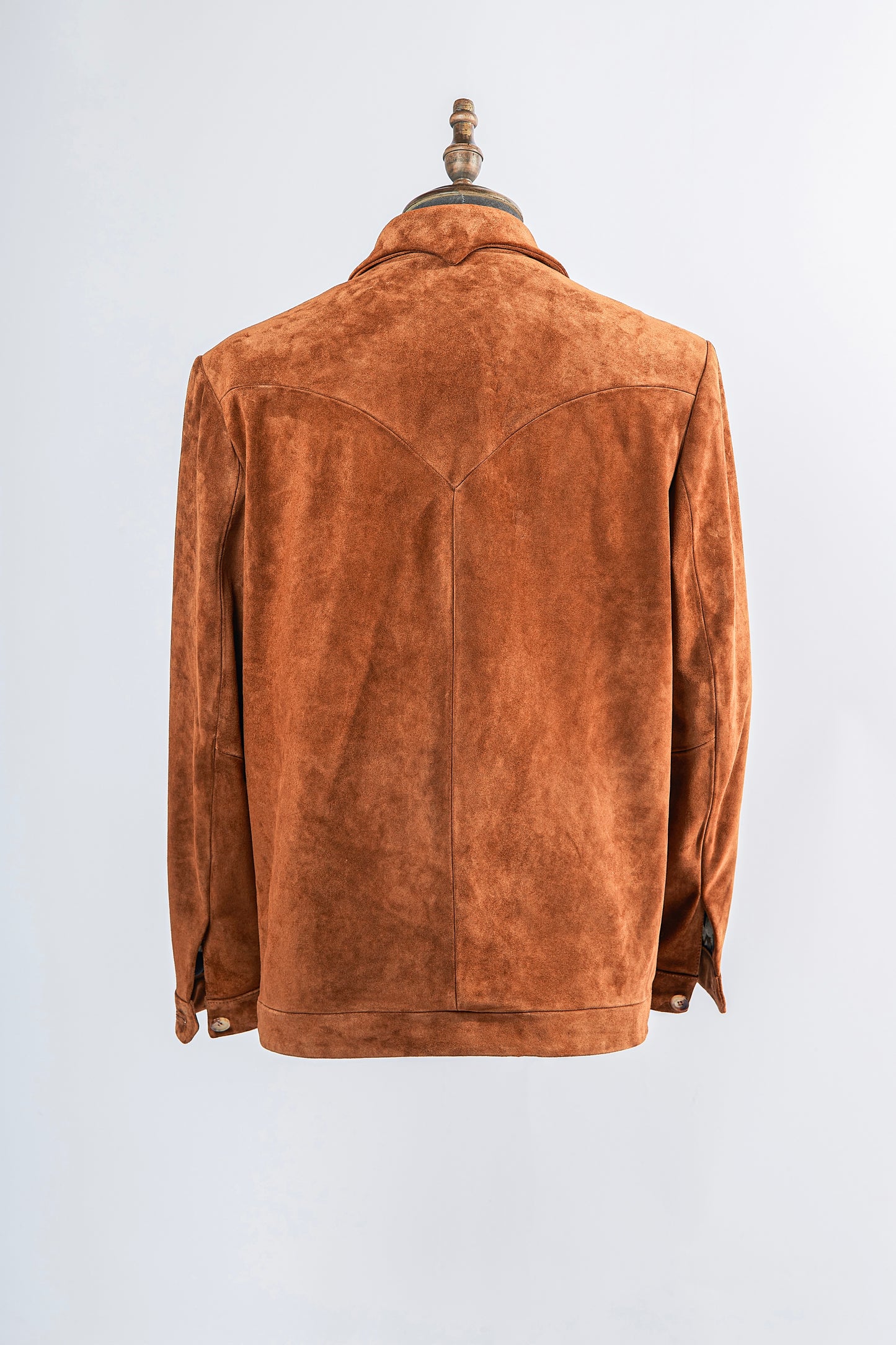 Leather bomber