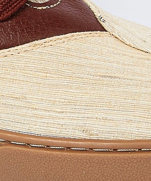 tussah silk sneaker