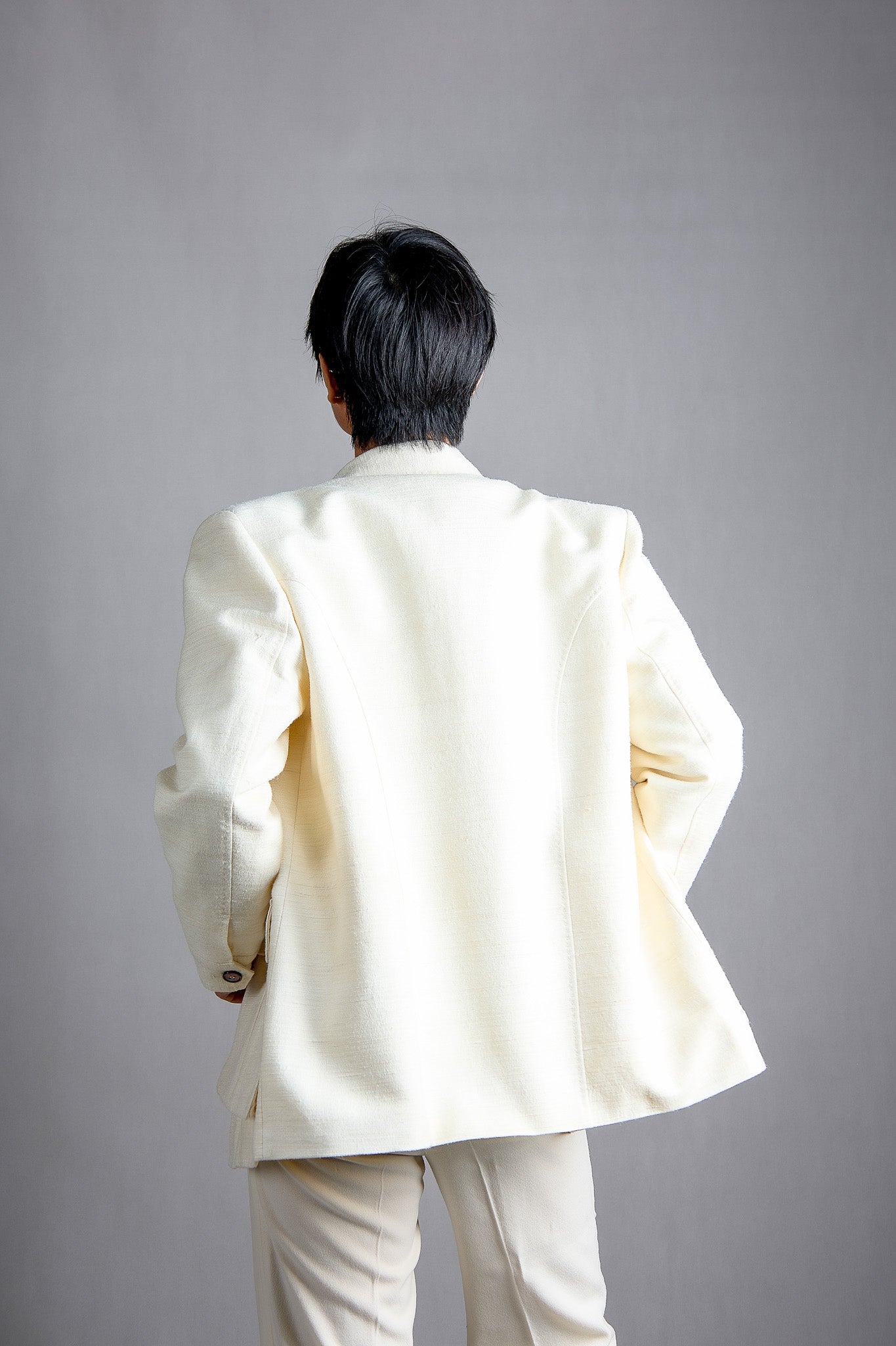 tussah silk jacket